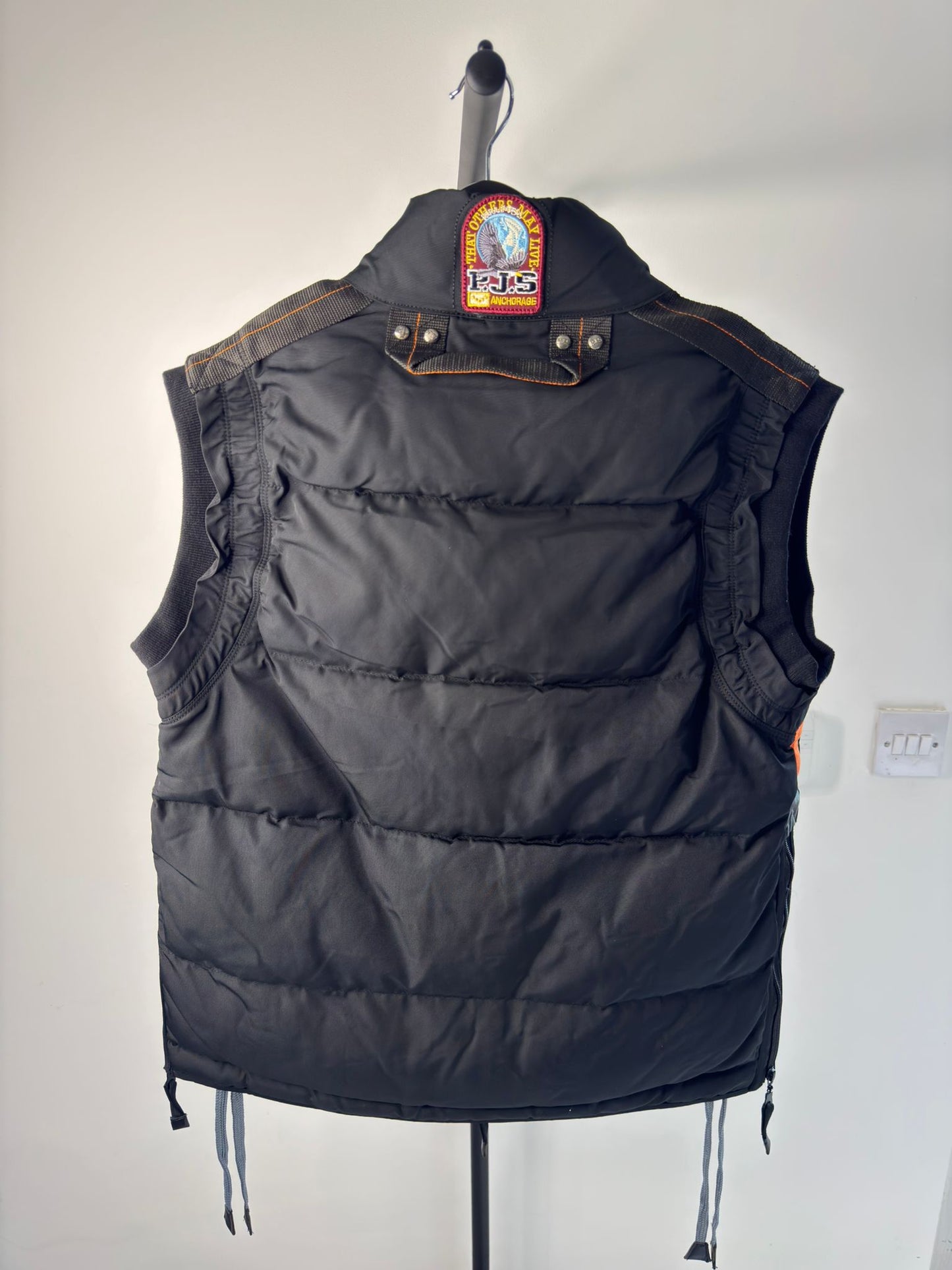 Parajumpers PJS Quilted Down Gilet – Black (Pre-Loved)