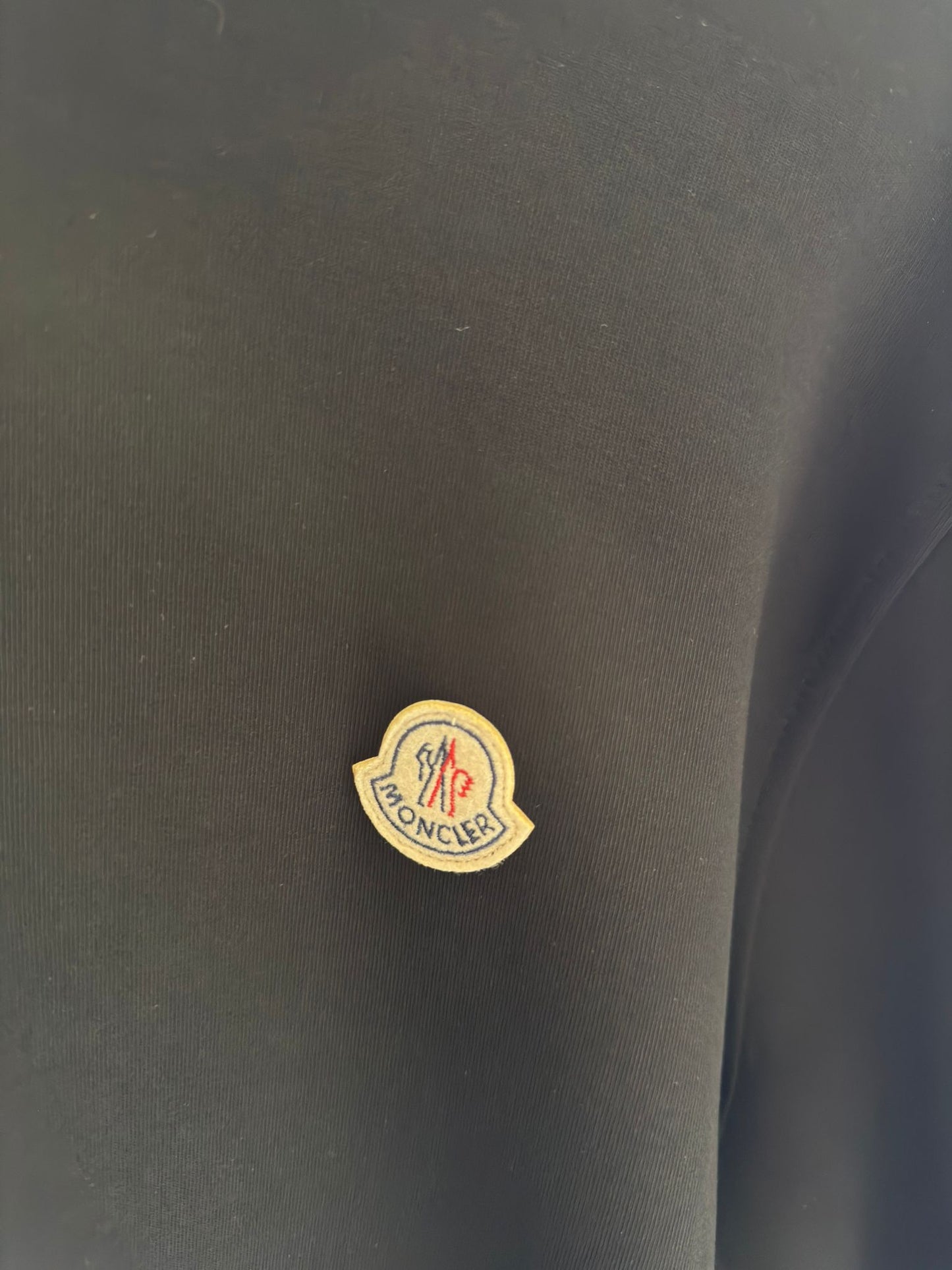 Moncler Logo Patch Hoodie – Black (Pre-Loved)
