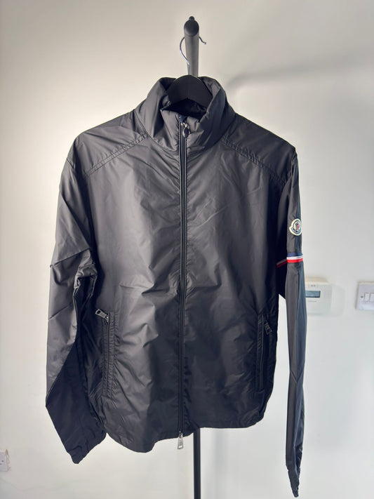 Moncler Lightweight Windbreaker Jacket – Black (Pre-Loved)